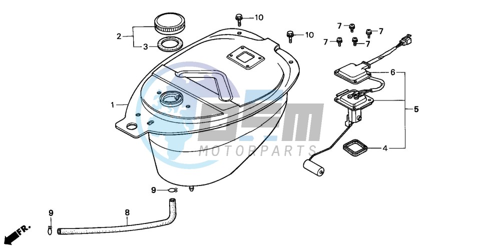 FUEL TANK (C50SP/C50ST)