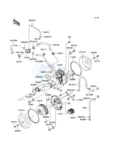 VN1600 CLASSIC TOURER VN1600D6F GB XX (EU ME A(FRICA) drawing Air Cleaner