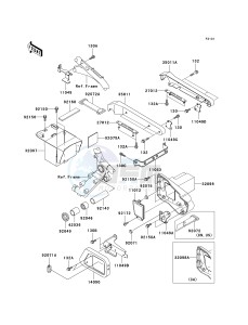 VN 1500 E [VULCAN 1500 CLASSIC] (E7) [VULCAN 1500 CLASSIC] drawing FRAME FITTINGS