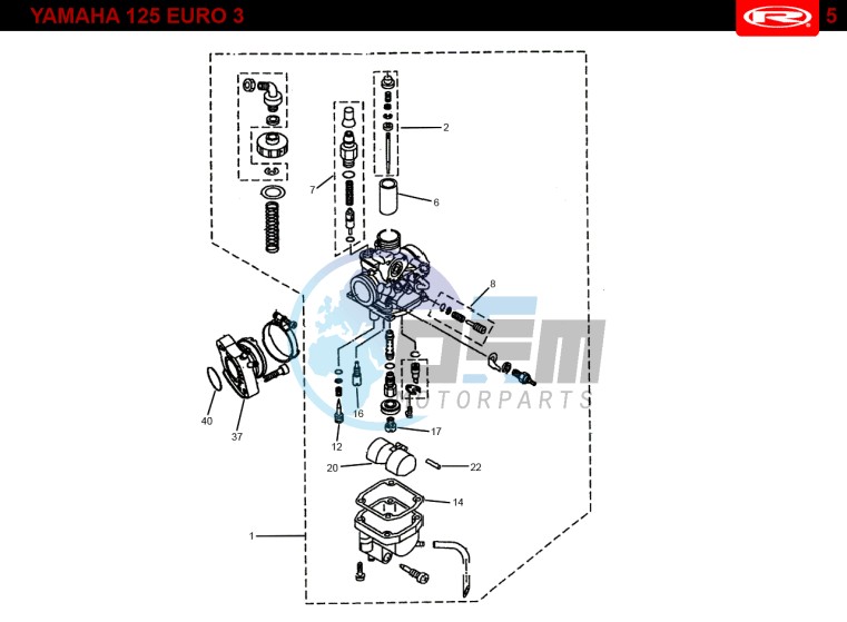 CARBURETTOR  EURO3