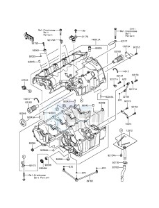 Z800 ABS ZR800DGFA UF (UK FA) XX (EU ME A(FRICA) drawing Crankcase