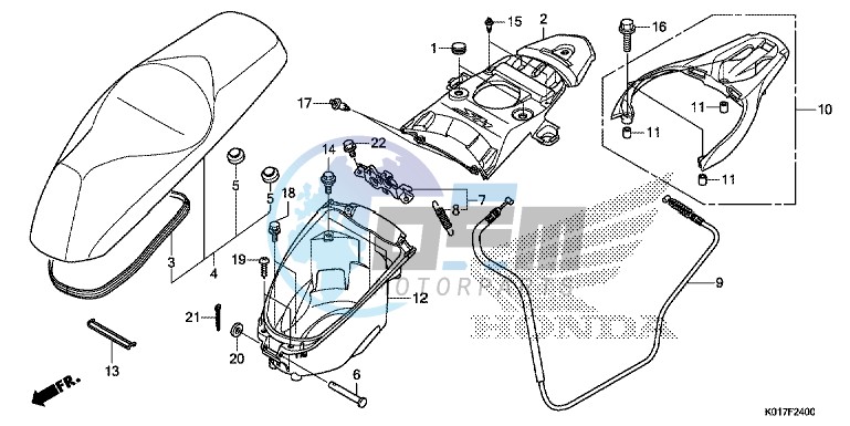 SEAT/ LUGGAGE BOX