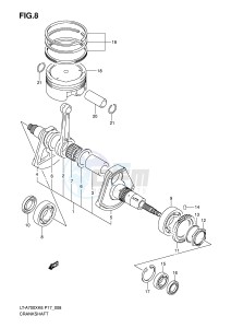 LT-A700X (P17) drawing CRANKSHAFT