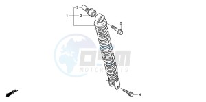 NVS504SH 502 drawing REAR CUSHION