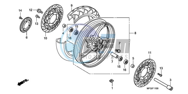 FRONT WHEEL