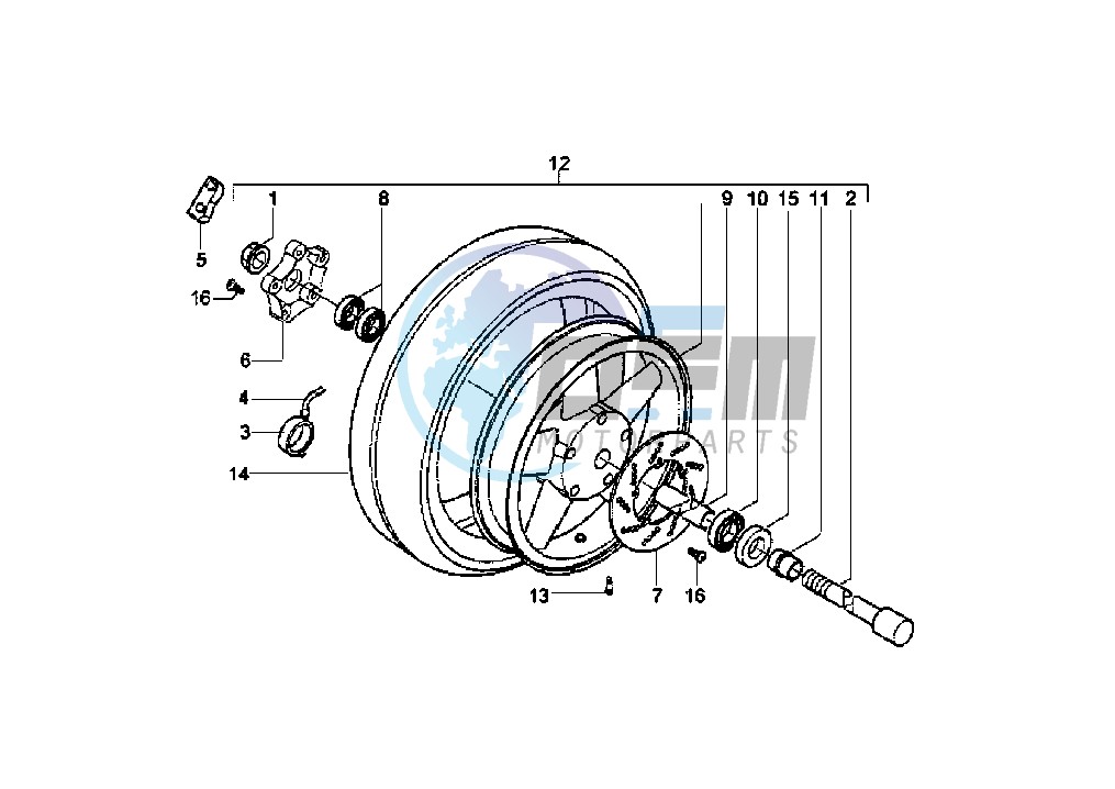 Front wheel