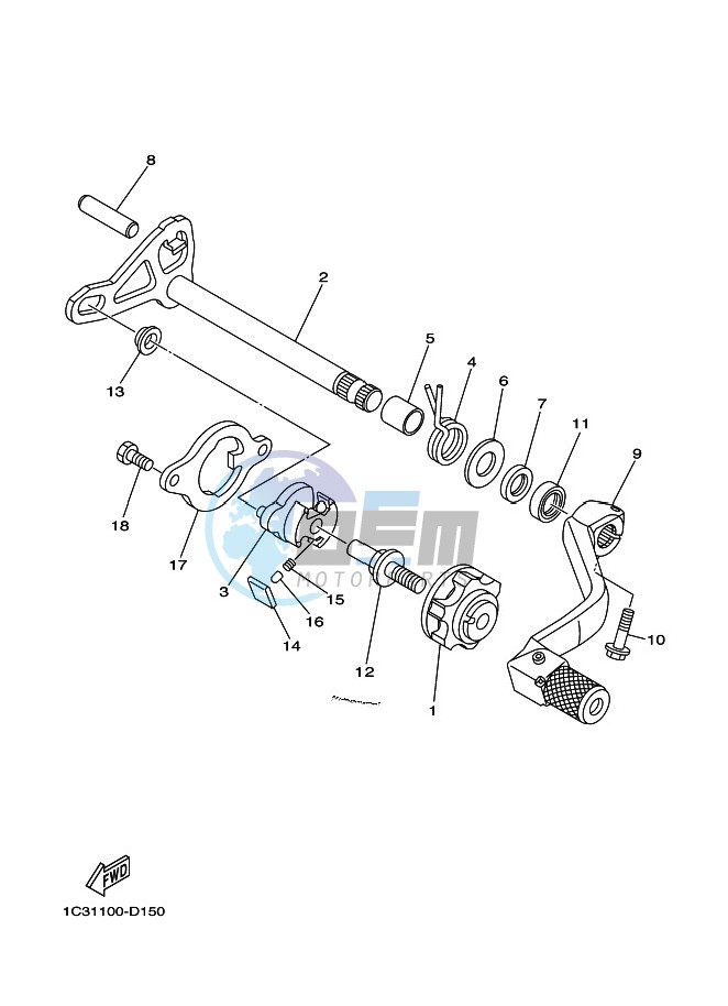 SHIFT SHAFT