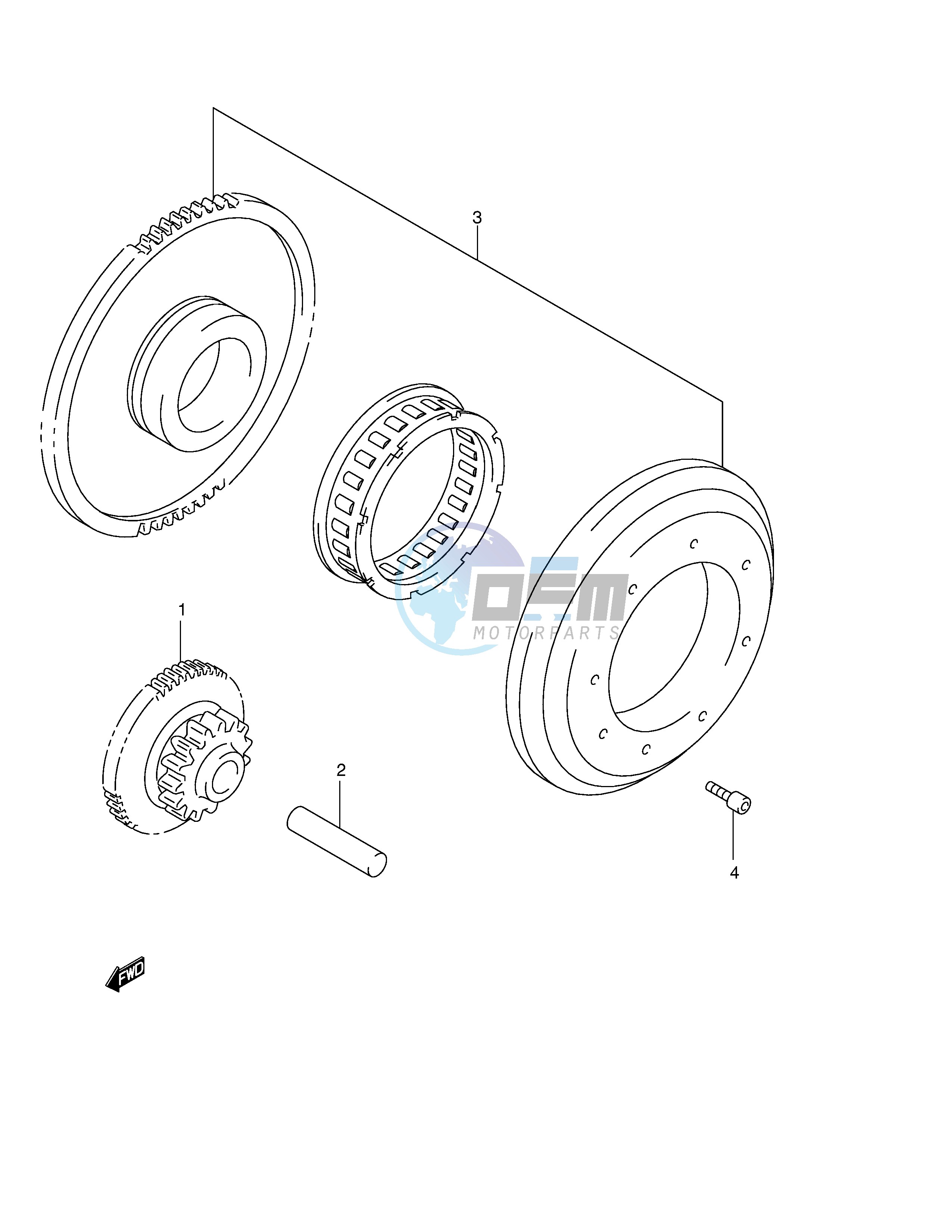 STARTER CLUTCH