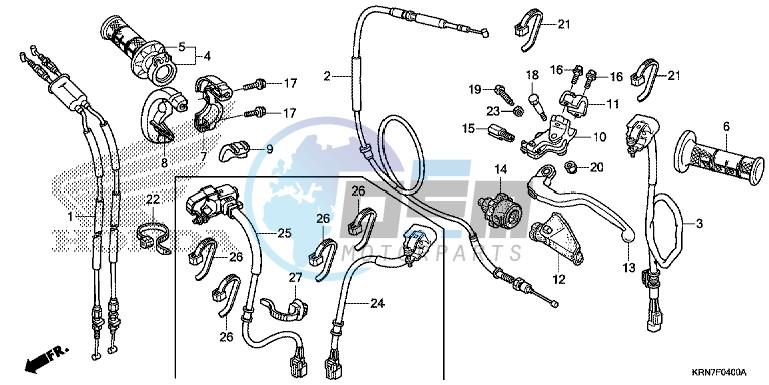 HANDLE LEVER/SWITCH/CABLE