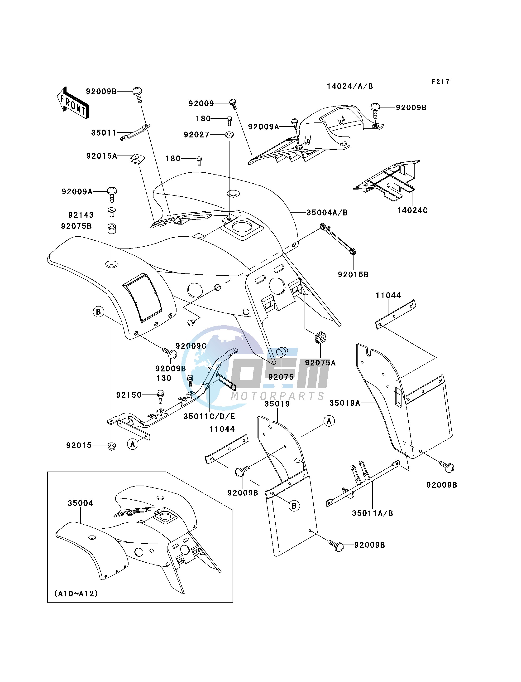 FRONT FENDER-- S- -