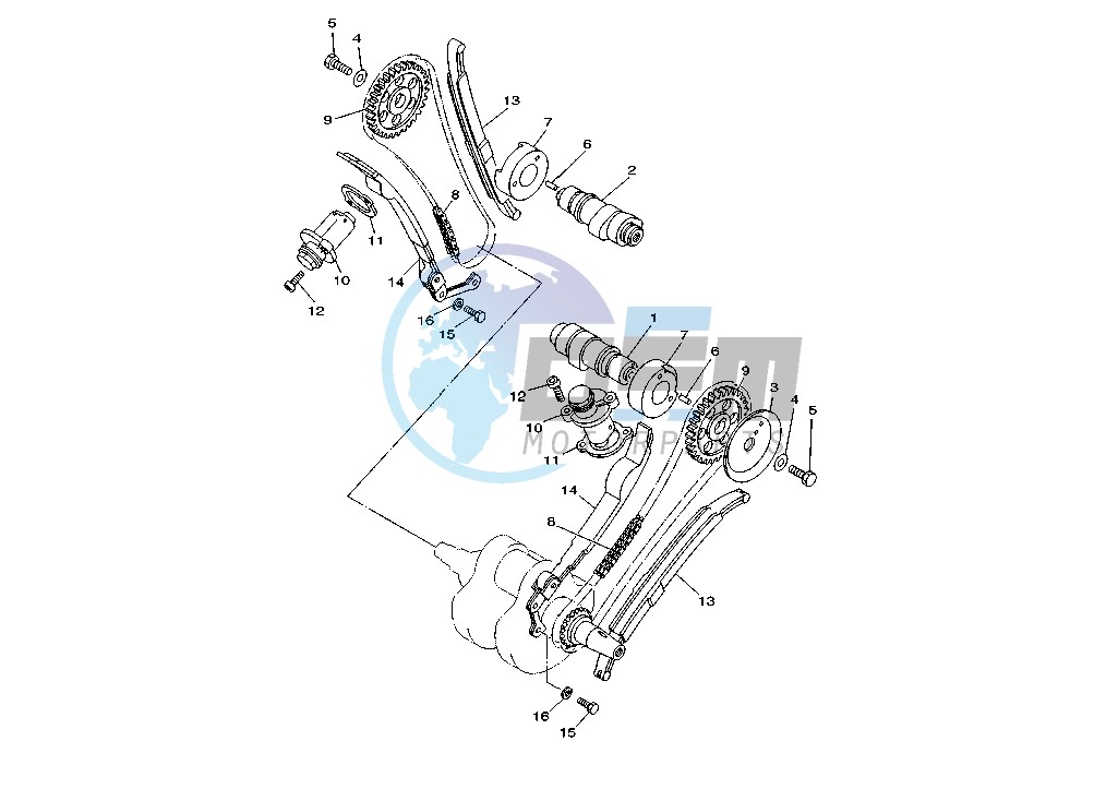 CAMSHAFT - CHAIN