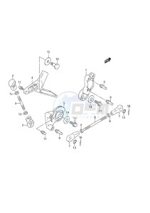 DF 30 drawing Throttle Control Remote Control