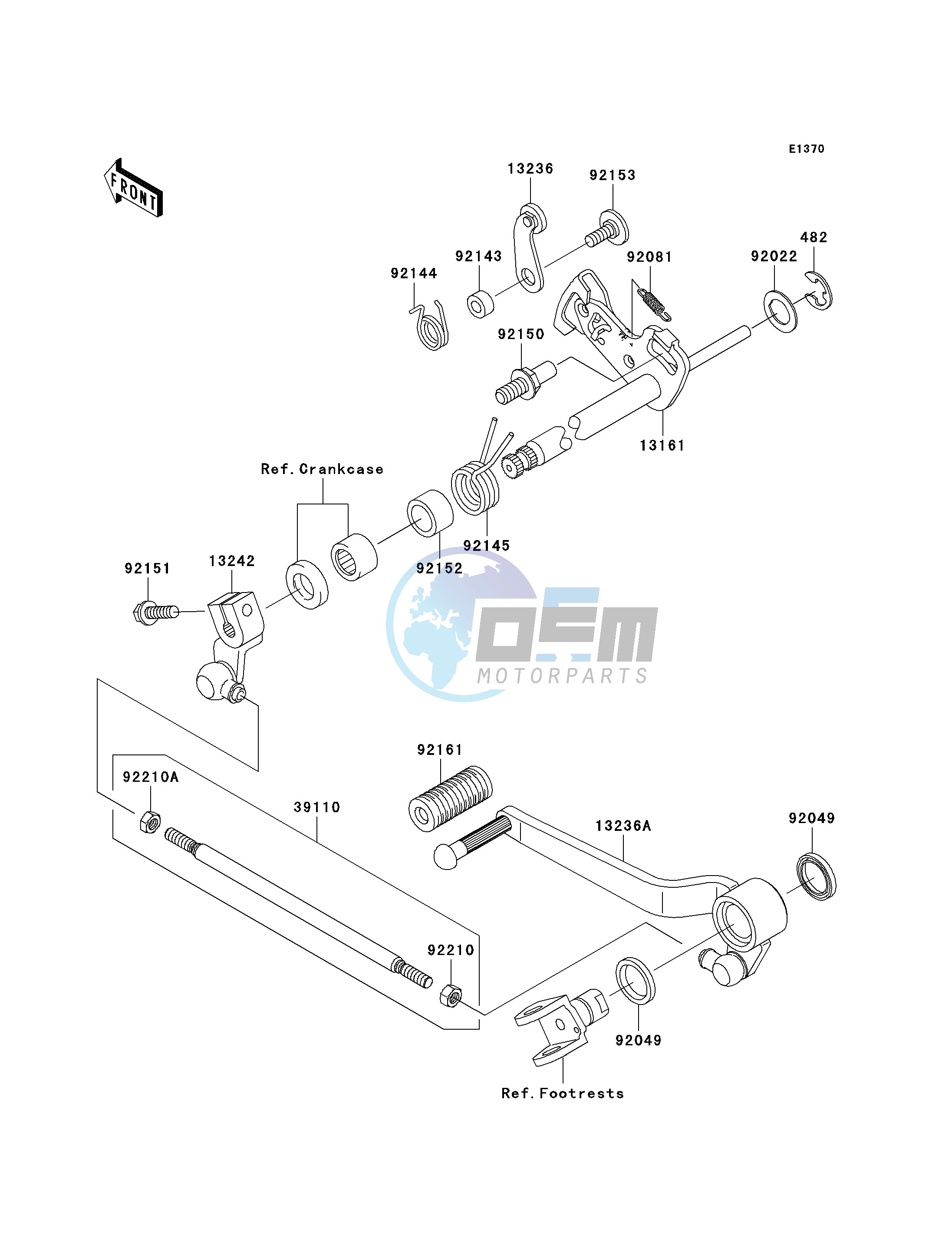 GEAR CHANGE MECHANISM