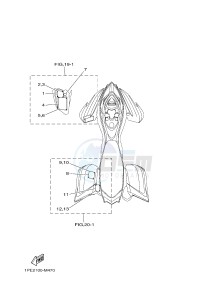 YFM700R YFM70RSBH RAPTOR 700R (2LSB) drawing EMBLEM & LABEL 1