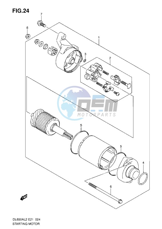 STARTING MOTOR