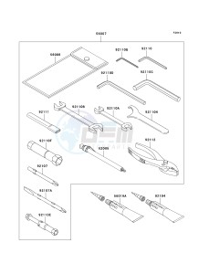 ZR 1200 A [ZRX1200R] (A4-A5) drawing OWNERS TOOLS