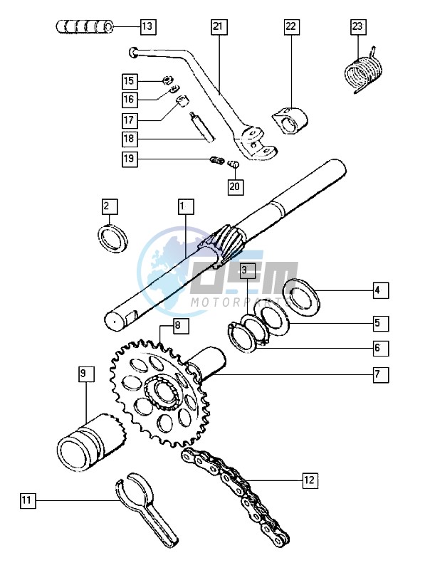 Starter mechanism