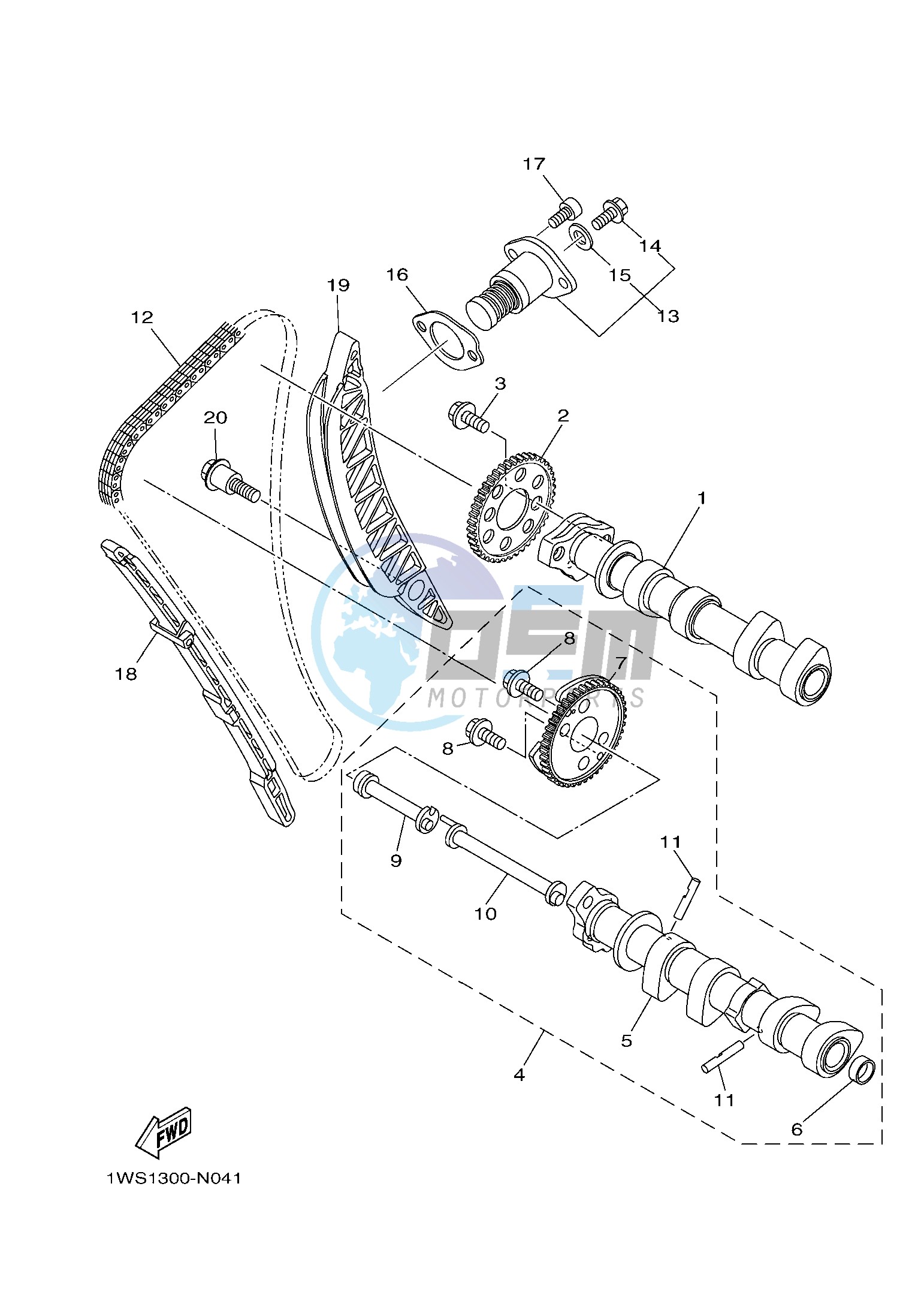 CAMSHAFT & CHAIN