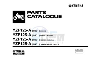 YZF125-A YZF-R125 (B5G1) drawing Infopage-1