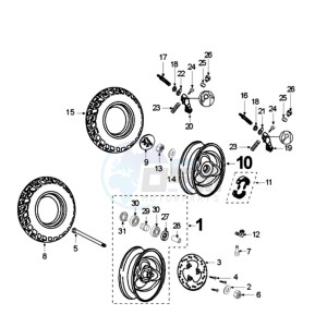 VIVA NCO EU1 drawing WHEELS