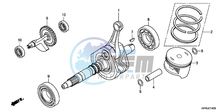 TRANSMISSION (NC750S/SA)