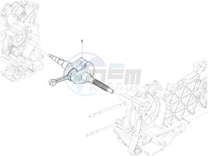 Liberty 125 4t 3v ie e3 drawing Crankshaft