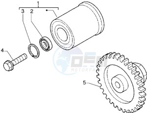 Hexagon 180 GTX drawing Torque limiting device - Damper pelley (For 180cc vehicles)