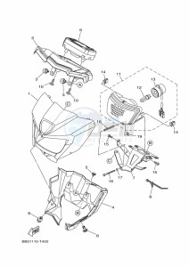 YFM450FWBD YFM45KPHK (BB5L) drawing HEADLIGHT 2