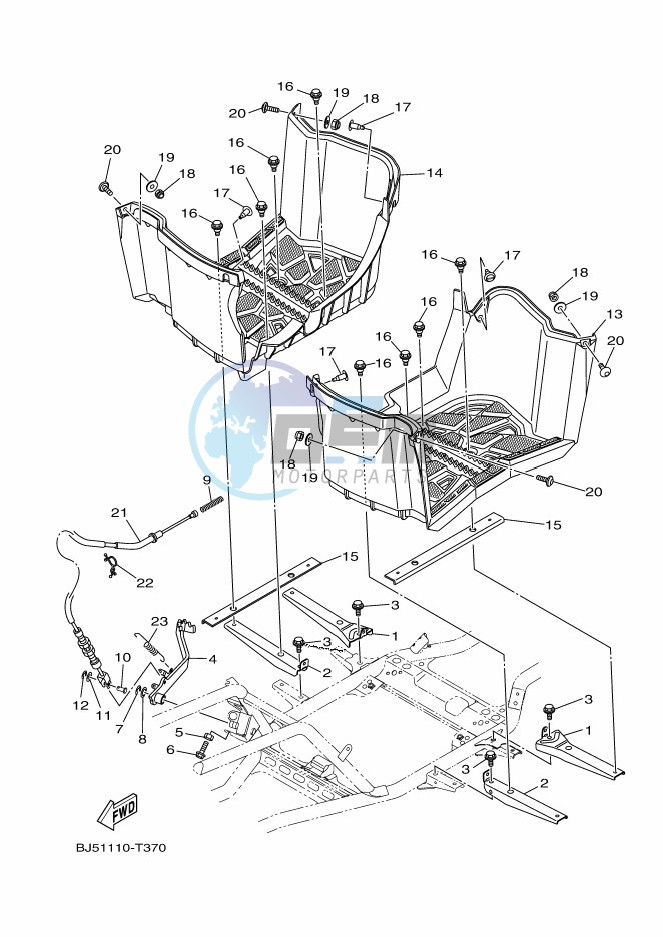 STAND & FOOTREST