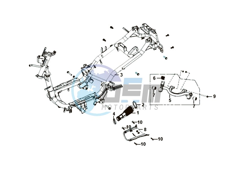 FRAME / ENGINE MOUNT