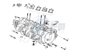 SENDA SM DRD RACING LTD - 50 CC VTHSR2A2B drawing CRANKCASE - COVER