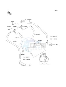 JT 1100 G[1100 STX D.I.] (G1 ) [1100 STX D.I.] drawing BILGE SYSTEM