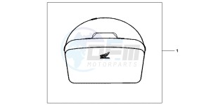 FJS600AB SilverWing ED drawing TOP BOX INNERBAG