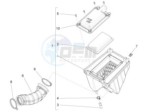 RS 50 RS4 50 2T E4 (APAC, EMEA) drawing Air box