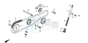 TRX90 drawing CAM CHAIN