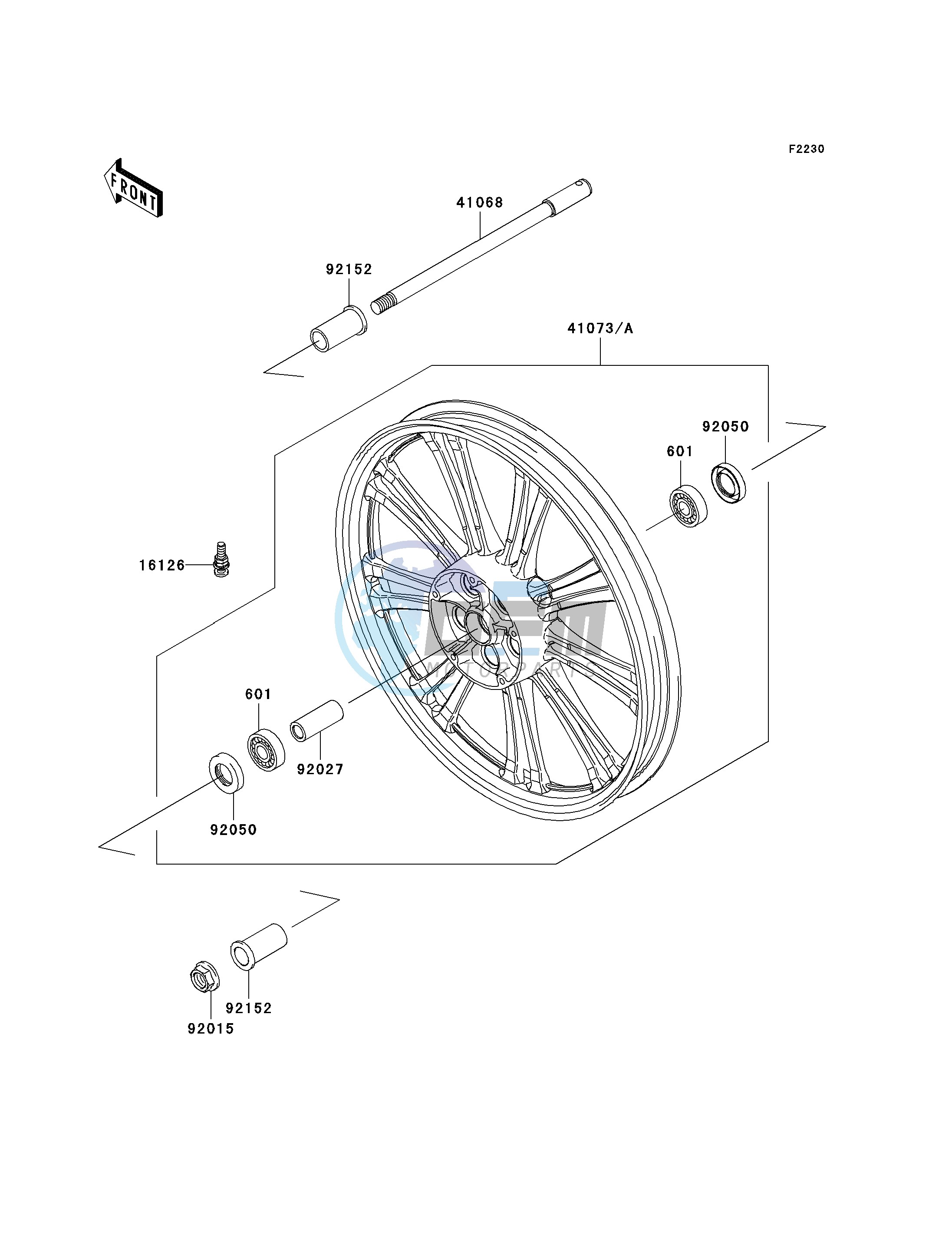 FRONT WHEEL