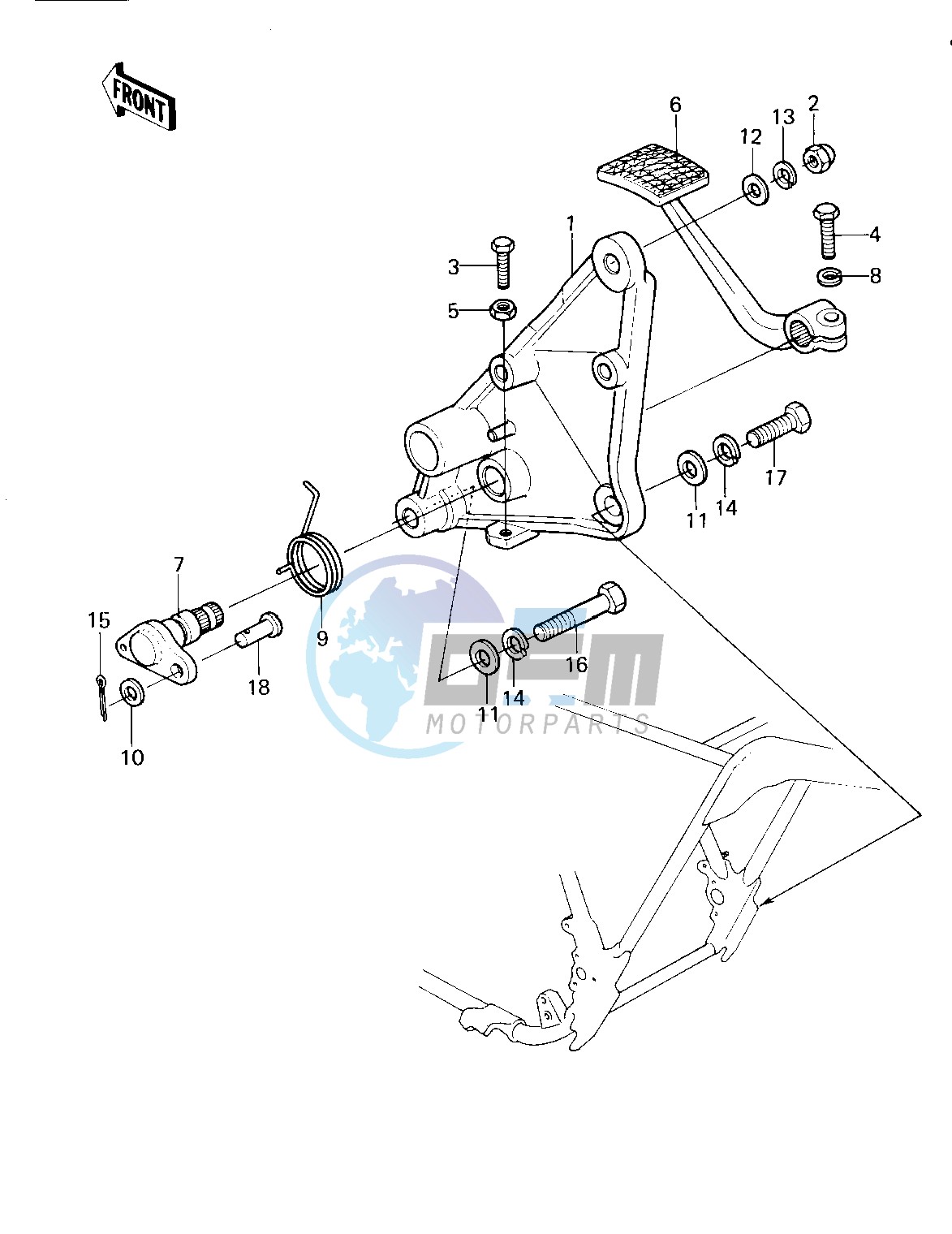 BRAKE PEDAL