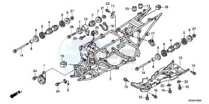 TRX420TEB drawing FRAME BODY