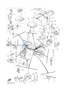 FZ1-S FZ1 FAZER 1000 (2DV1) drawing ELECTRICAL 2