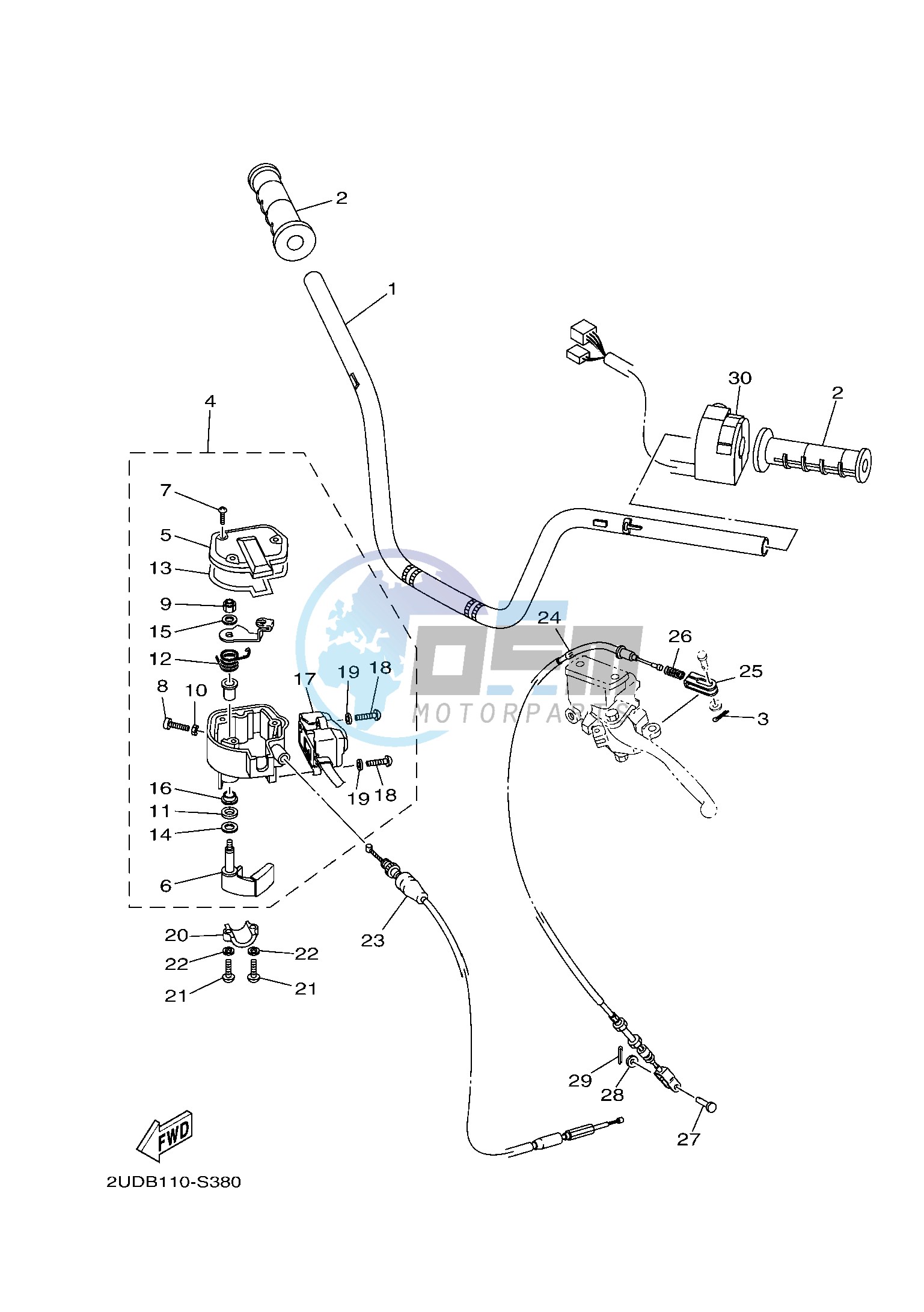 STEERING HANDLE & CABLE