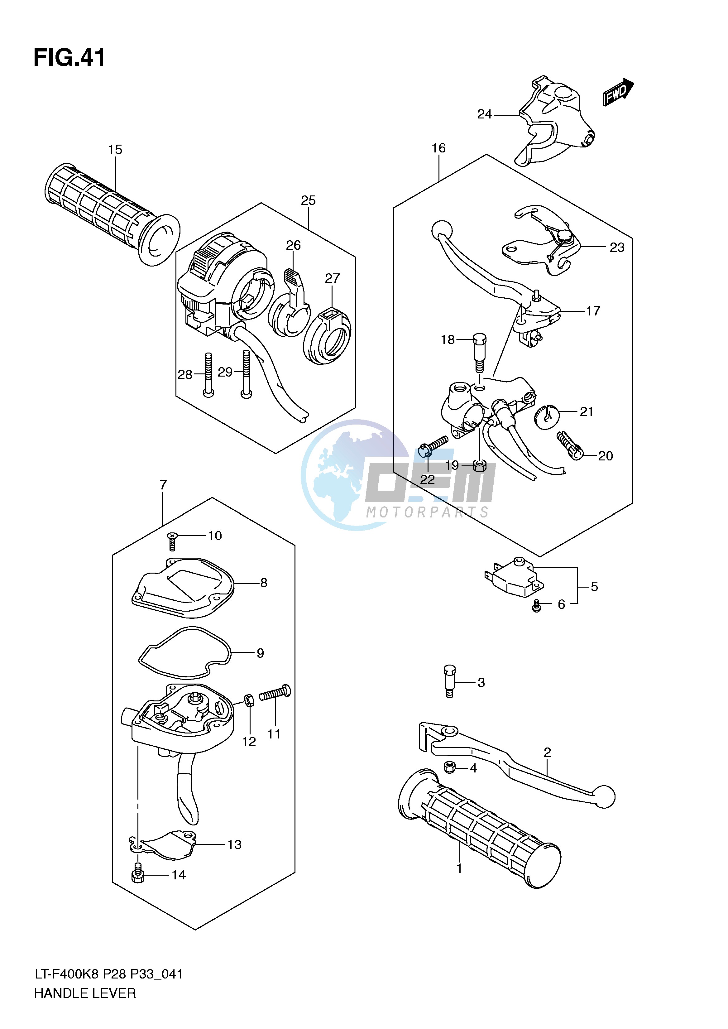 HANDLE LEVER