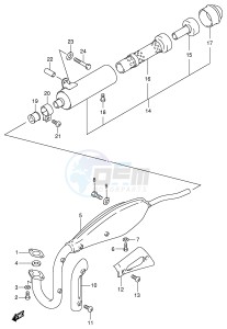 JR50 (P3-P28) drawing MUFFLER