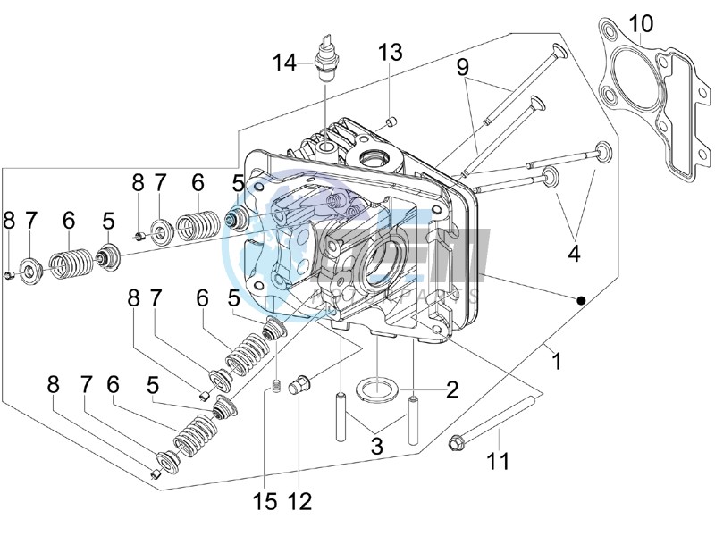 Head unit - Valve