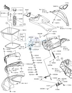 JET_SKI_ULTRA_310X JT1500LFF EU drawing Hull Front Fittings