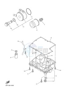 FZ8-N 800 FZ8 (NAKED) (39PT) drawing OIL CLEANER