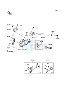 ZZR1400_ABS ZX1400FEF FR GB XX (EU ME A(FRICA) drawing Handlebar