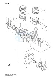 GZ250 (P3) drawing CRANKSHAFT