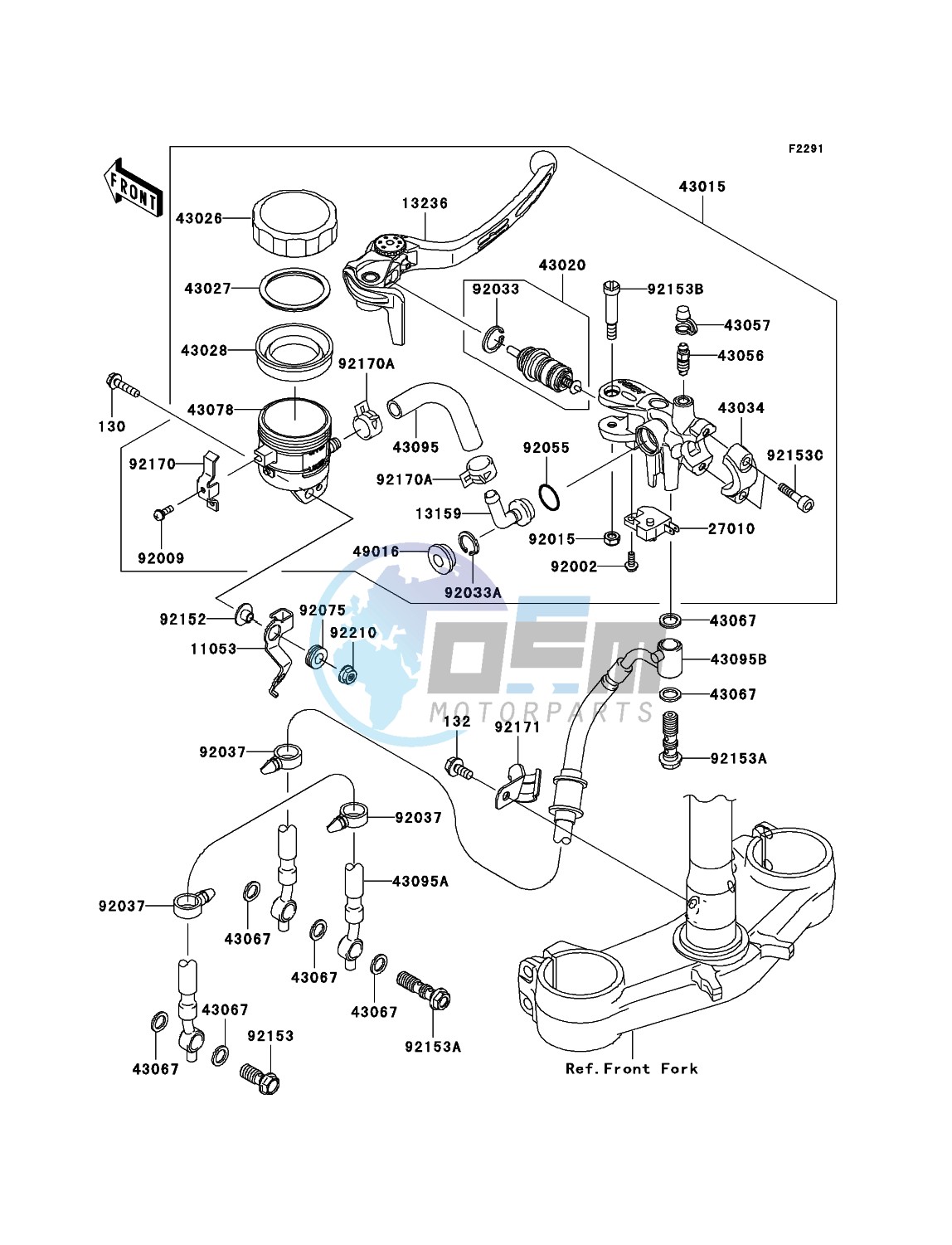 Front Master Cylinder