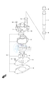 DF 350A drawing Water Pump