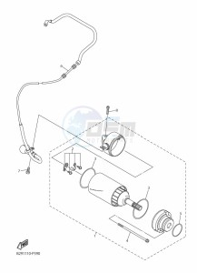 WR250F (2GBM) drawing STARTING MOTOR